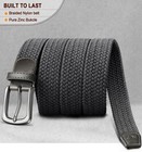 Kemisant Men s Stretch Woven Braided Web Golf Belt 1 3 8 -multi-pack 2
