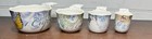 Lenox Measuring Cups Collage Design Set Of Four Flower On Handle