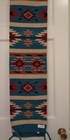 New El Paso Saddle Blanket Wool Maya  Runner 10  X 80 