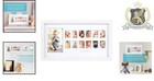 My First  Baby Photo Moments Frame With 13 Inserts - Perfect Baby Gift