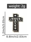 Jesus Saves Enamel Pin   Christian Collar Pin   Brooch Accessory   Lapel Pin