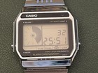 Vintage Casio Ax-250 118 Ana-digi Alarm Chrono Perfect Lcd Japan - For Repair 