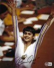 Nadia Comaneci Signed 8x10 Photo Bas Autographed Olympic Gold Gymnastics 58