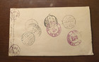 Egypt - Postal History Palestine Airmail Cover