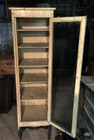 Tall 5ft 1  Showcase  General Store Display  Vintage Wood Framed Case 1950s 60s