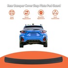 Black Rear Bumper Cover Step Plate Guard For Crosstrek Xv 2018-2023 E771sfl100