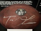 Trevor Lawrence Signed Jacksonville Jaguars Nfl Game Used 2024 Football With Coa