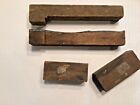 Antique Victorian Printing Press Copper Letterpress On Wood  Victorian Scrolls