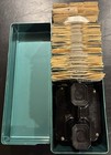 View-master Vintage Library Storage Case  Model C Viewer And 101 Reels