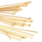 100pcs Stainless Steel Head Pins Eye Pins Findings For Diy Jewelry Making Jewelr