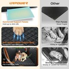 Dog Back Seat Extender Hard Bottom For Trucks 420 Lbs Hammock Waterproof Cover