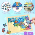 Vehicle Farm Wooden Puzzle For Kids 12 Pieces
