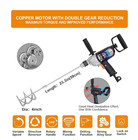 Maxxt 1 2  Spade Handle Mud Mixer Drill Heavy Duty For Plaster Mortar Paint