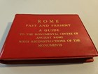 Ancient Rome Italy Souvenir Past Present Monumental Guide With Overlays Vintage