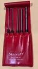 Starrett No  S 248 Drive Pin Punches 5 Pc  Set 1 8    3 16    1 4    5 16    3 8    W case