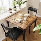 3 Piece Dining Table Set Kitchen Table And Chairs For 2  Kitchen Table Set