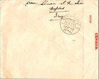 1941 Baghdad Iraq Opened By Censor Cover To Palestine Jerusalem