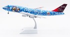 Jc Wings 1 200 Japan Airlines Boeing B747-400d Diecast Model Ja8905 Flaps Down