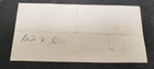 1860 Dec 10th Otsego County Bank Cooperstown New York Obsolete Bank Check