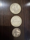 Guatemala Silver  1 4 Quetzal  25   10 Centavos  Lot  3  1926 1959 1953 58 Cir 