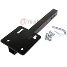 8  X 8  Steel Bench Vise Plate Hitch Mounted For 2  Receiver 22  Receiver Bar