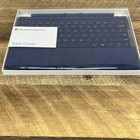 Microsoft Surface Pro 3  4  Type Cover Keyboard Model 1725 Blue  some Wear