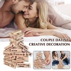 Super Naughty Block Tower Game Couple Activities   Date Night Ideas 48x Blocks