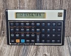 Vintage Hewlett Packard Hp 12c Financial Calculator W  Case  Works Vg  Condition