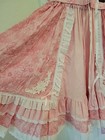 Vtg Nwt Fun Fancy Ca Originals Pink Ruffle Eyelet Square Dance Set M