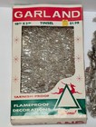 Lot Of 3 Vintage Tinsel Feather Tree Garland Gold   Silver Made In Usa - 50ft 