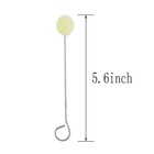 Butuze 100 Pcs Wool Daubers  Daubers For Leather 100 Pcs  Light Yellow