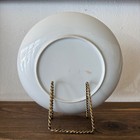 Vintage Atlanta Souvenir Decorative Plate Gold Trim City Skyline Georgia