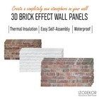 Izodekor 3d Wall Panels Brick Effect - Cladding  Stone Look  3 10 Panels Options