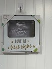  love At First Sight  Sonogram Picture Frame - Baby Ultrasound Keepsake 