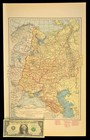 Post Wwi Ussr Map Europe Union Of Soviet Socialist Republic Antique Original