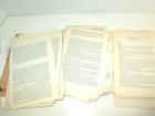 Antique Paper Lot Pages Books Ephemera Papers Vintage Mid-century Tlc Huge Set