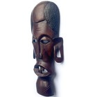 Kamba Hand Carved Wood Mask Kenya East Africa Missionary Provenance 1960s 12 