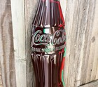 Coca Cola Coke Soda Pop Embossed Bottle 21  Metal Tin Sign Vintage Type New