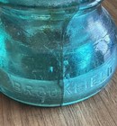 Brookfield Aqua-blue Glass Insulator