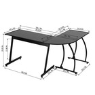 L-shaped Corner Desk Computer Gaming Laptop Pc Table Workstation Home Office