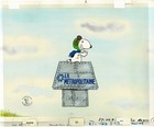 Snoopy Red Baron Flying Ace Peanuts Production Animation Cel Schulz Melendez M5