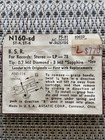 Astatic Phonograph Needle N160-sd  0 7 Mil Diamond-3 Mil Sapphire  New Old Stock