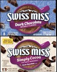 Swiss Miss Dark Chocolate   Simply Cocoa 8 Envelopes Each Box Total 16 Envelopes