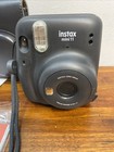 Fujifilm - Instax Mini 11 Instant Film Camera - Charcoal Gray  with Case  Extras