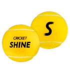 Cricket Shine Soft Ball - Tennis Ball- Tape Ball Cricket Rubber Balls Pack Of 12
