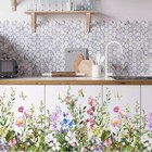 Flowers   Plants Wall Stickers  Removable Vinyl Art Decals Mural For Home Decor 