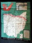 Ohio Turnpike - Map  With Beautiful Illustrations