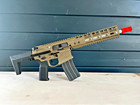 Emg X Noveske Ghetto Blaster Nhr-9 Airsoft Gas Blowback Rifle   Color  Tan 