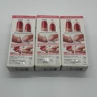 3 Sets Kiss Nails Impress Press On Manicure Short Blue Sparkle Chrome Lot Of 3