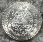 1985 Mexico 1 Oz Silver Libertad Una Onza Plata Pura  999 Fine